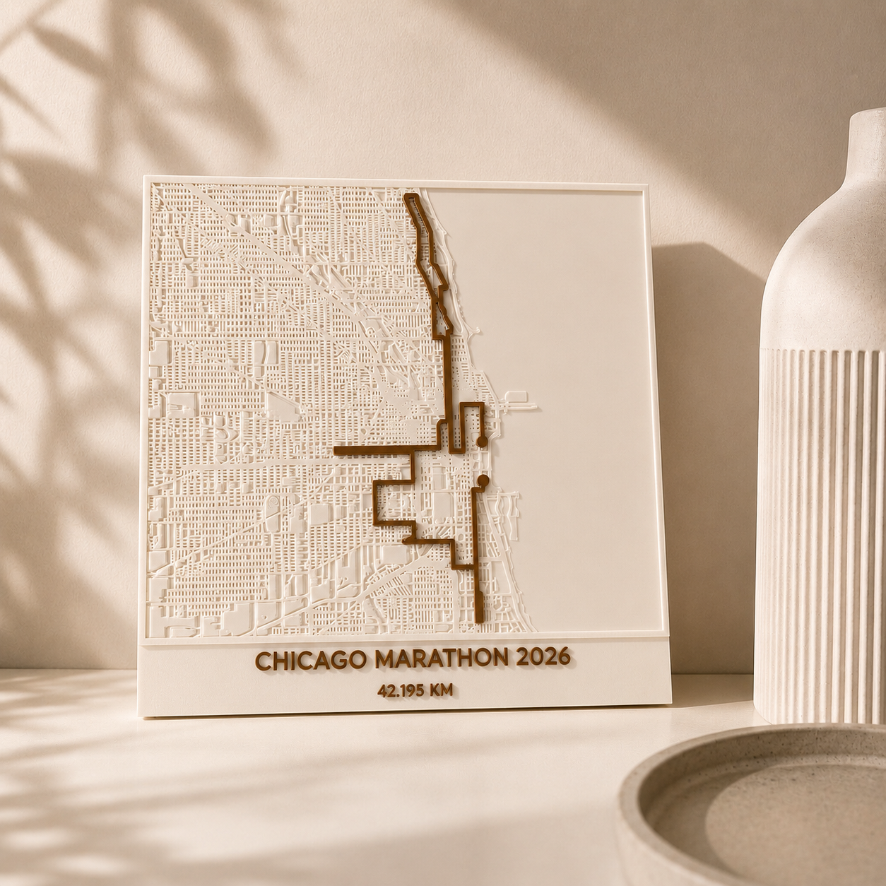 Chicago Marathon 2026 · Mapa 3D