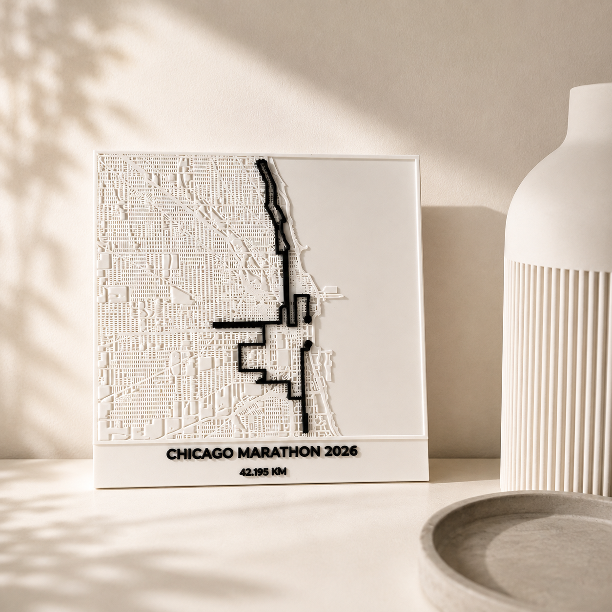 Chicago Marathon 2026 · Mapa 3D