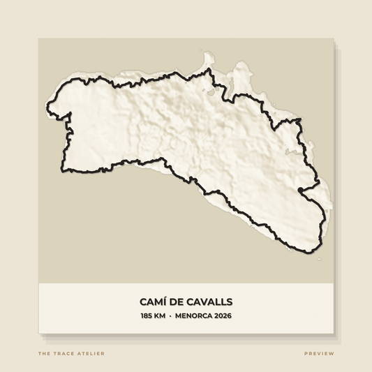 Camí de Cavalls 2026 · Mapa 3D - The Trace Atelier