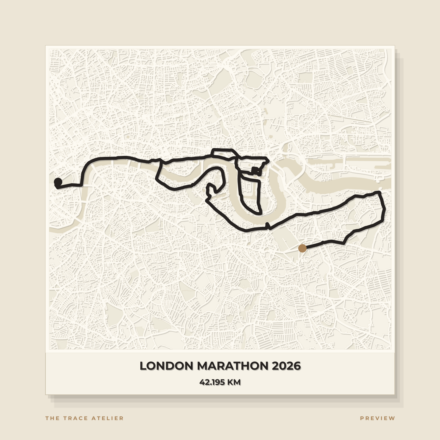 New York Marathon 2026 · 3D Map